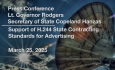 Press Conference - Lt. Gov. and Secretary of State - Support of H.244 State Contracting Standards for Advertising 3/25/2025
