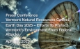 Press Conference - Vermont Natural Resources Council - Earth 2025 - Efforts To Protect Vermont's Environment From Federal Attacks 4/22/2025