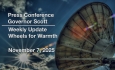 Press Conference - Governor Scott and Administration Officials Weekly Update 11/7/2025