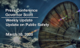 Press Conference - Governor Scott and Administration Officials Weekly Update 3/18/2026