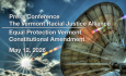 Press Conference - Vermont Racial Justice Alliance - Equal Protection Vermont Constitutional Amendment 5/12/2026