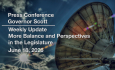 Press Conference - Governor Scott and Administration Officials Weekly Update 6/18/2026 More Balance and Perspectives in the Legislature