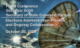 Press Conference - Secretary of State Copeland Hanzas and Governor Scott - Elections Administration Process and Ongoing Collaboration 10/26/2026