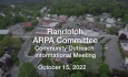 Randolph ARPA Committee - Community Outreach Informational Meeting 10/15/2022