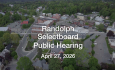 Randolph Selectboard - Public Hearing April 27, 2025 [RS]