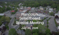 Randolph Selectboard - Special Meeting July 23, 2026 [RS]
