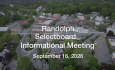 Randolph Selectboard - Informational Meeting September 16, 2026 [RS]