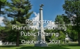 Rochester Planning and Zoning - Public Hearing October 24, 2023 [RPZ]