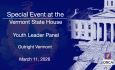 Special Event at the Vermont State House - Outright Vermont - Youth Leader Panel 3/11/2026
