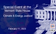 Special Event at the Vermont State House - Special Event at the Vermont State House - Climate and Energy Justice!