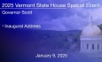 Vermont State House Special Event - Governor Phil Scott's Inaugural Address January 9, 2025
