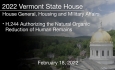 Vermont State House - H.244 Authorizing the Natural Organic Reduction of Human Remains 2/18/2022