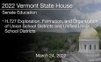 Vermont State House - H.727 Exploration, Formation, and Organization of Union School Districts and Unified Union School Districts 3/24/2022