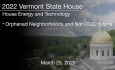 Vermont State House - Orphaned Neighborhoods and Non-CUD Towns 3/25/2022