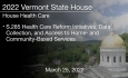 Vermont State House - S.285 Health Care Reform Initiatives, Data Collection, and Access to Home- and Community-Based Services 3/25/2022