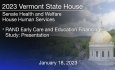 Vermont State House - RAND Early Care and Education Financing Study: Presentation 1/18/2023