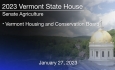 Vermont State House - Vermont Housing and Conservation Board 1/27/2023