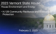 Vermont State House - H.126 Community Resilience and Biodiversity Protection 2/2/2023
