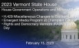 Vermont State House - H.126 Community Resilience and Biodiversity Protection and H.67 Household Products Containing Hazardous Substances 2/15/2023