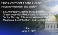 Vermont State House - S.5 Affordable Heat Act Part 1 4/6/2023