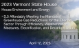 Vermont State House - S.5 Affordable Heat Act Part 1 4/12/2023