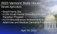 Vermont State House - Small Farms Day, H.205 Small Farmer Diversification and Transition Program and H.270 Miscellaneous Amendments to the Adult-Use and Medical Cannabis Programs 4/18/2023
