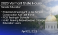 Vermont State House - School Construction Aid Task Force, PCB Testing in Schools, H.461 4/26/2023