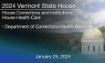 Vermont State House - Department of Corrections Health Services 1/24/2024