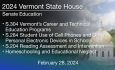 Vermont State House - S.304, S.284, S.204 and Homeschooling and Educational Neglect 2/28/2024