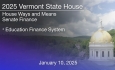 Vermont State House - Education Finance System 1/10/2025