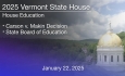 Vermont State House - Carson v. Makin Decision and State Board of Education 1/22/2025