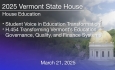 Vermont State House - Student Voice in Education Transformation and  H.454 3/21/2025