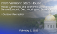 Vermont State House - Outdoor Recreation 2/5/2026