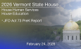 Vermont State House - JFO Act 73 PreK Report 2/24/2026