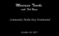 Community Producer Moccasin Tracks with Deb Reger Community Media Day Testimonial 10/20/2025