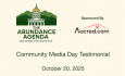 Community Producer Gabriel Lajeunesse Community Media Day Testimonial 10/20/2025