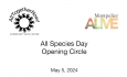 All Together Now! and Montpelier Alive - All Species Day: Opening Circle 5/5/2024