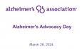 Alzheimer's Association - Vermont Chapter - Alzheimer's Advocacy Day 3/28/2024