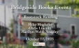 Bridgeside Books - Rootstock Reading with 3 Vermont Authors: Mike Magluilo, Chris Lincoln, Marilyn Webb Neagley