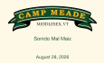 Camp Meade Concerts on the Green Series - Sonido Mal Maiz 8/28/2026