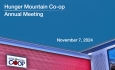 Hunger Mountain Coop - Annual Meeting November 7, 2024