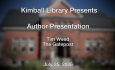 Kimball Library Presents - Author Presentation - Tim Weed 7/25/2026