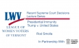 League of Women Voters of Vermont - Lecture Series: Presidential Immunity. Trump v. United States 11/13/2024