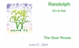 Make Music Day Vermont - Randolph - Em & Nat at the Gear House 6/21/2024
