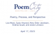 Poem City - Kellogg Hubbard Libary - Poetry, Process, and Perspective