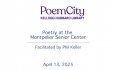 Poem City - Poetry at the Montpelier Senior Center 4/13/2025