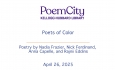 Poem City - Kellogg Hubbard Library - Poets of Color 4/26/2025