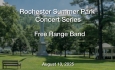 Rochester Summer Park Concert Series - Free Range Band 8/10/2025