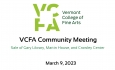 Vermont College of Fine Arts - Community Meeting March 9, 2023