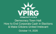 Vermont Public Interest Research Group - Democracy Town Hall: End Corporate Cash in Elections 10/14/2026